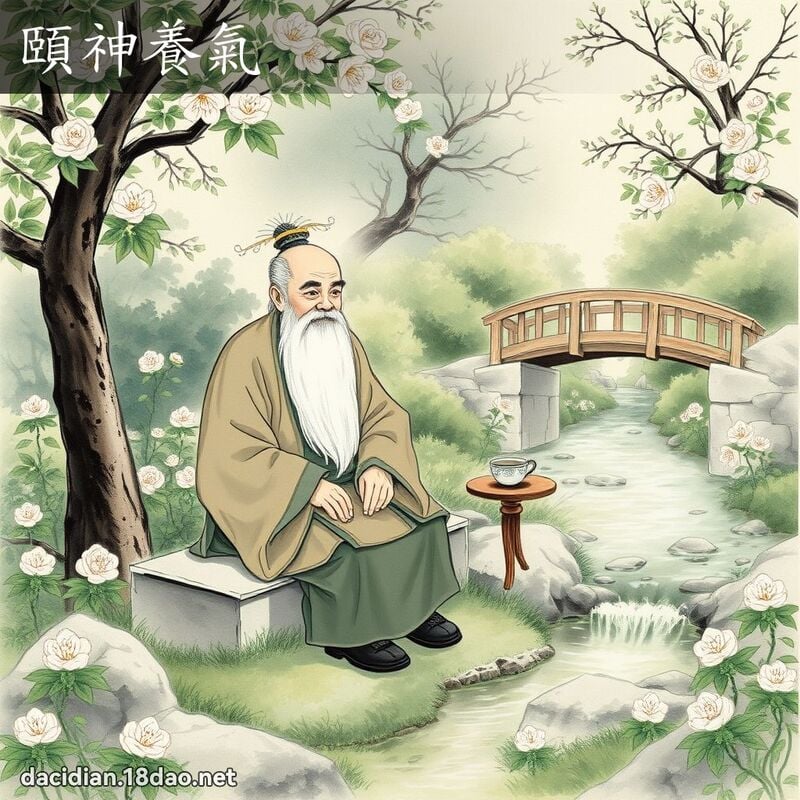 颐神养气 配图