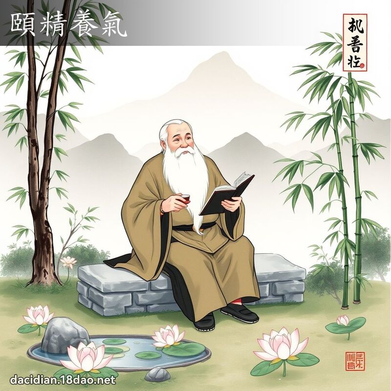 颐精养气 配图