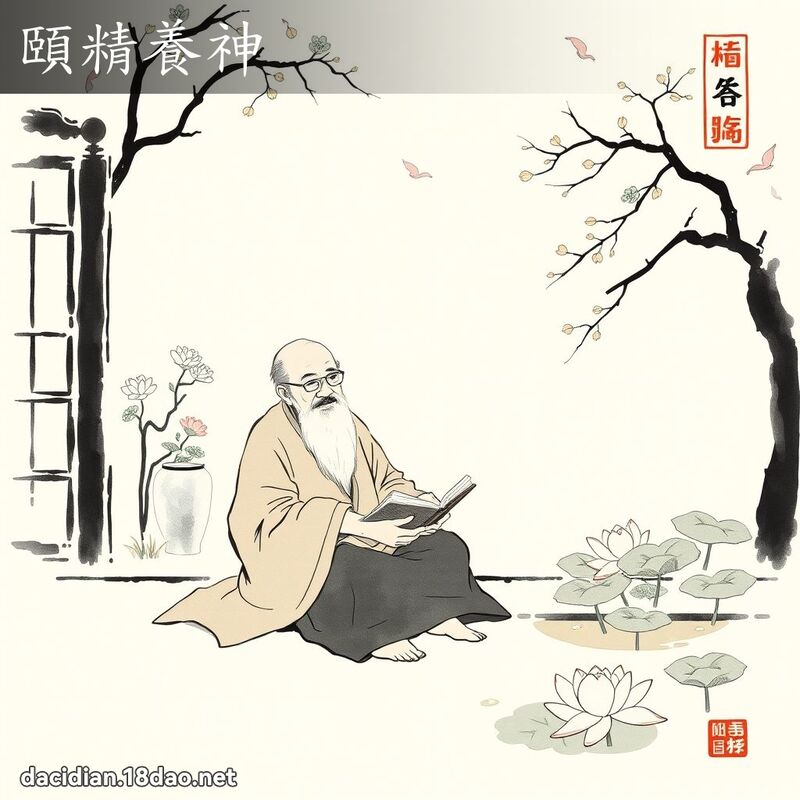 颐精养神 配图