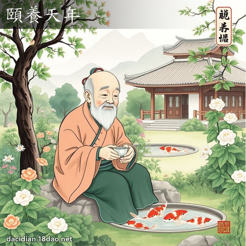 颐养天年 配图