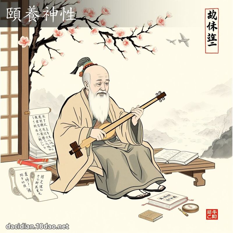 颐养神性 配图