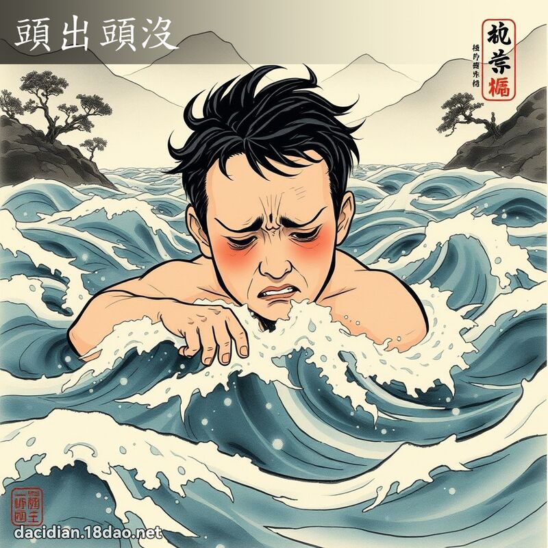 头出头没 配图