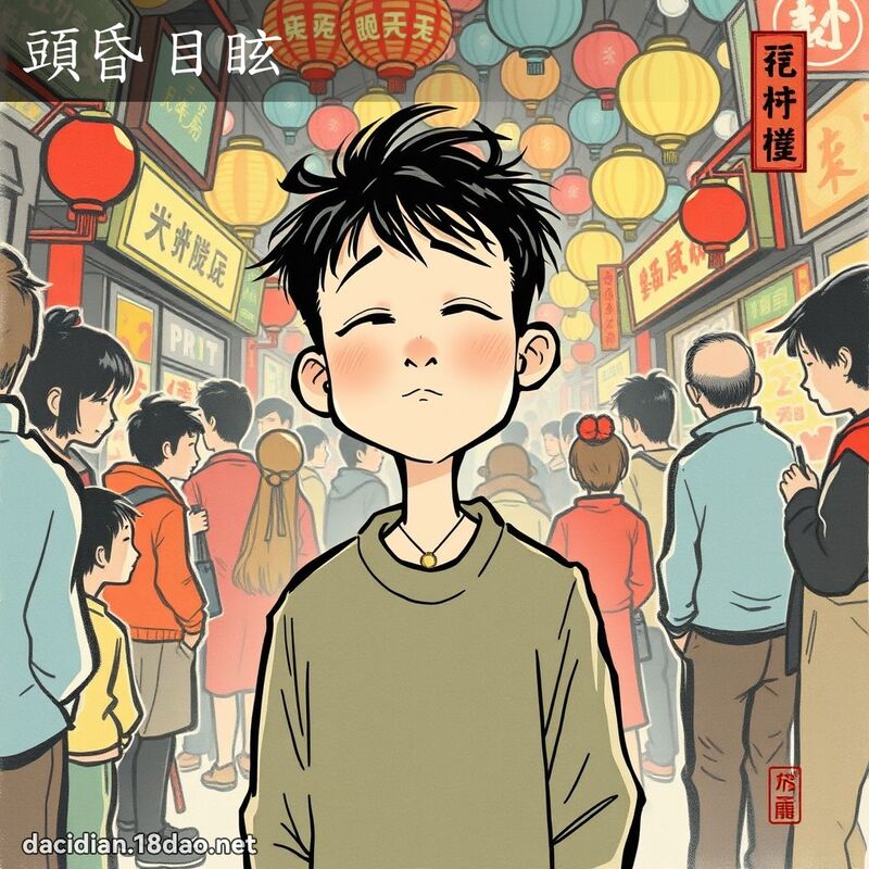 头昏目眩 配图