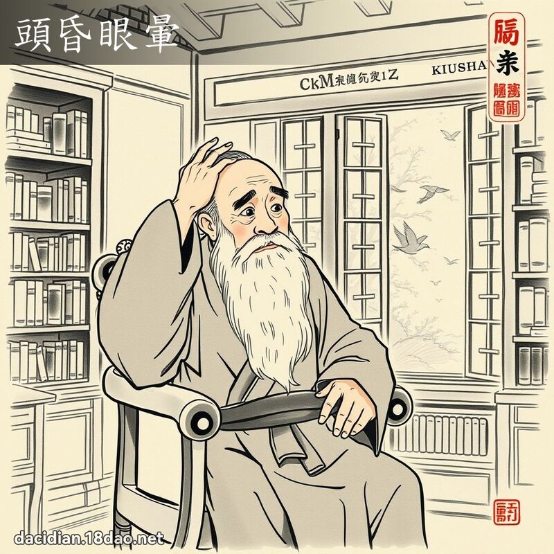 头昏眼晕 配图