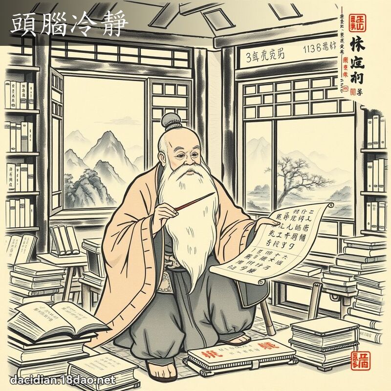 头脑冷静 配图