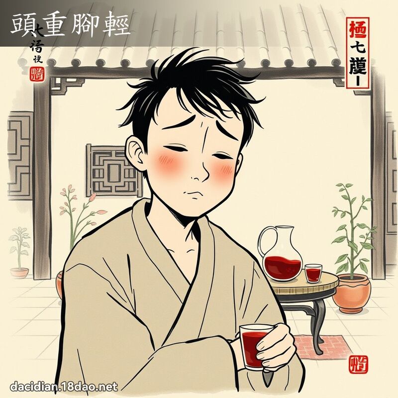 头重脚轻 配图