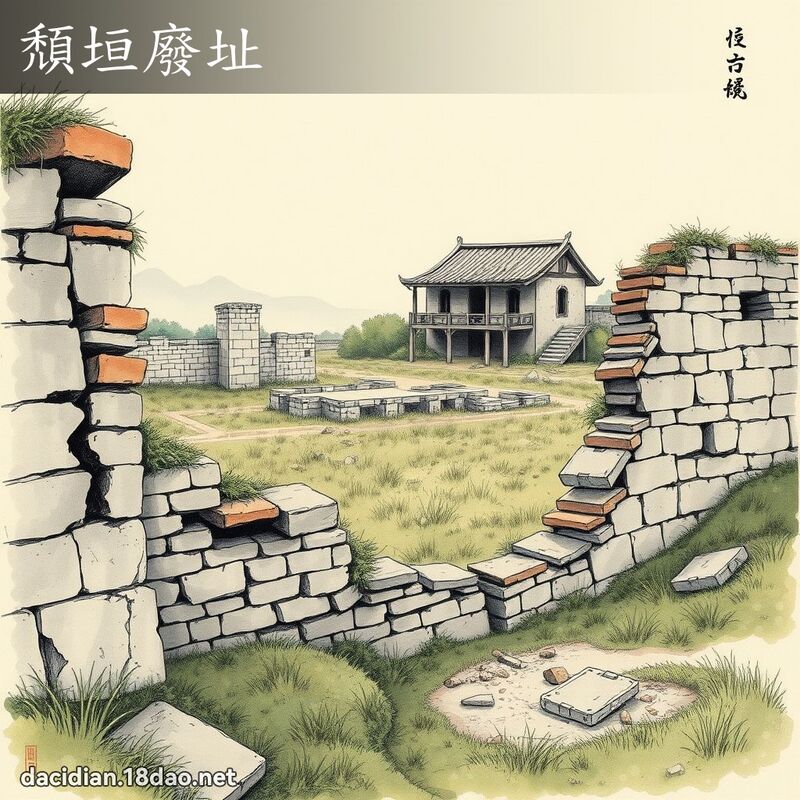颓垣废址 配图