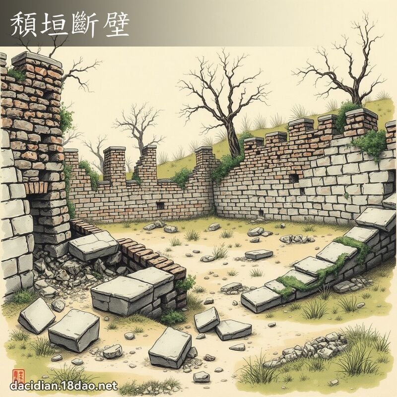 颓垣断壁 配图