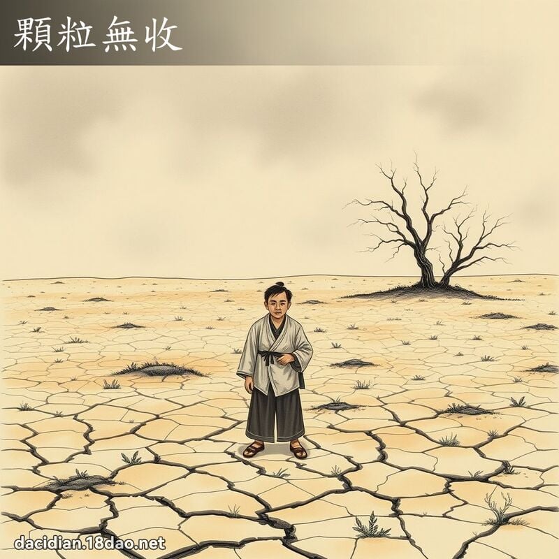 颗粒无收 配图