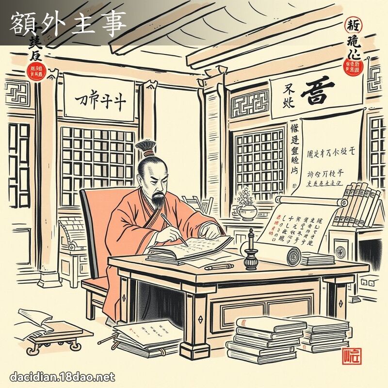 额外主事 配图