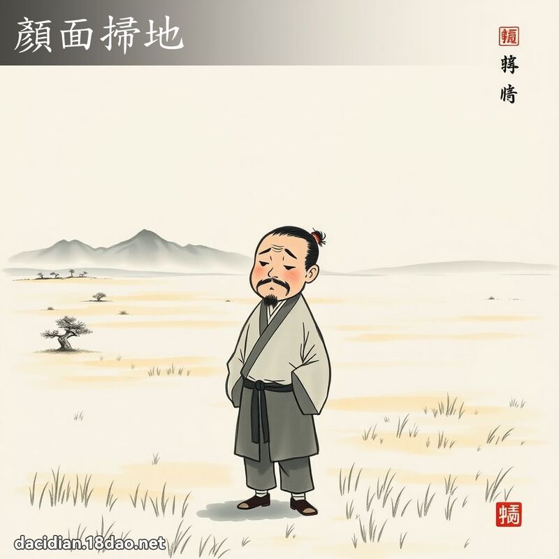 顏面扫地 配图