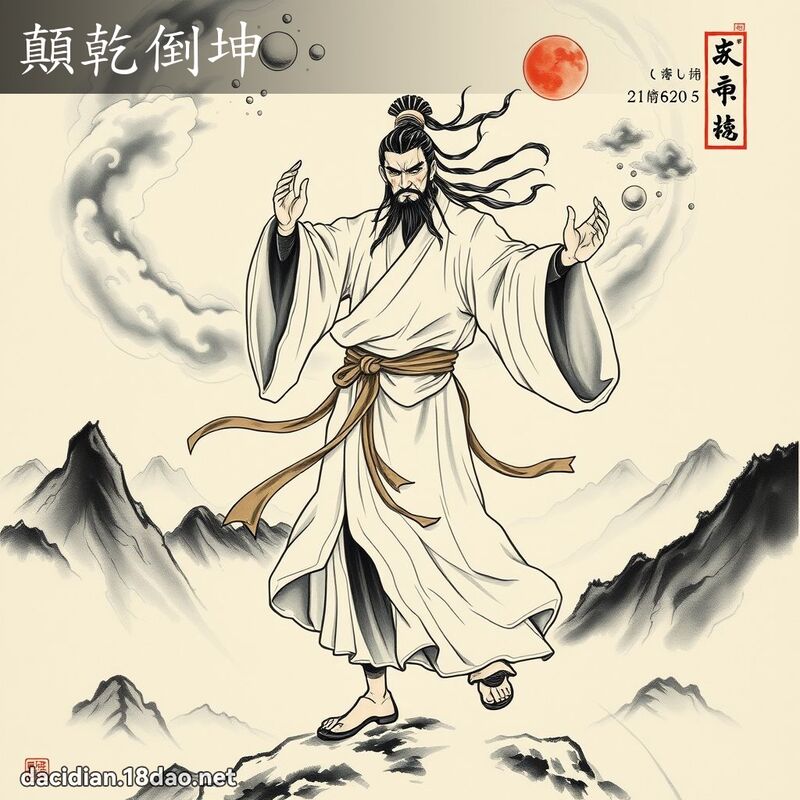 颠干倒坤 配图