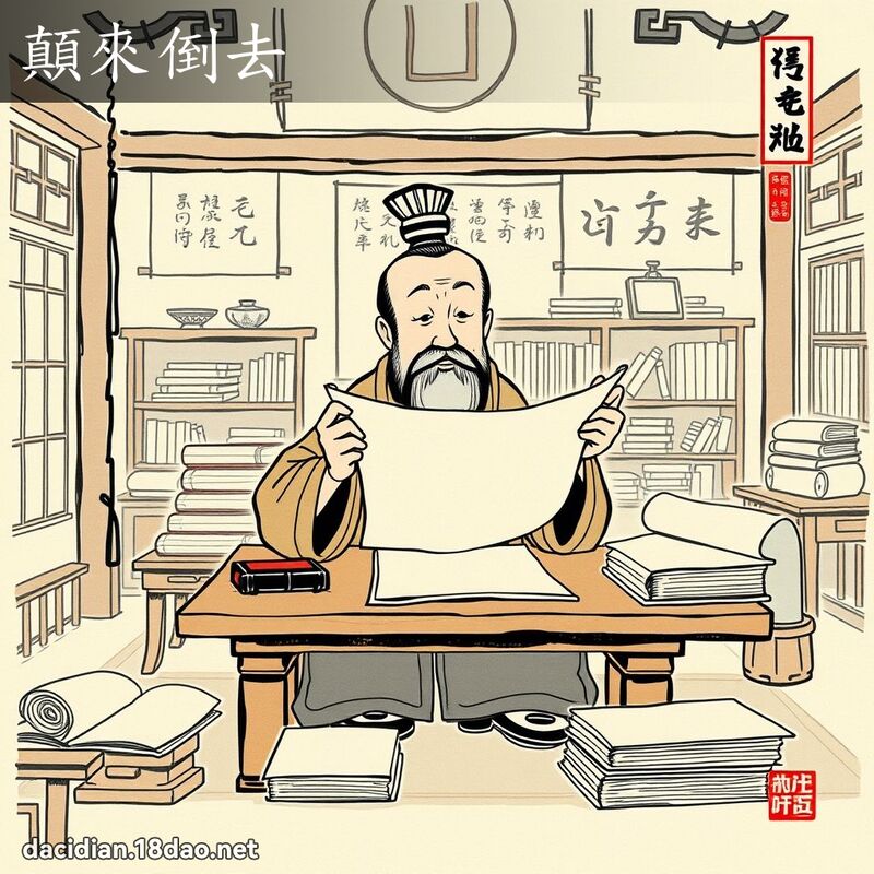 颠来倒去 配图