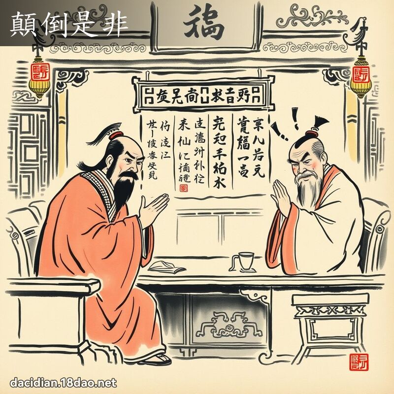 颠倒是非 配图