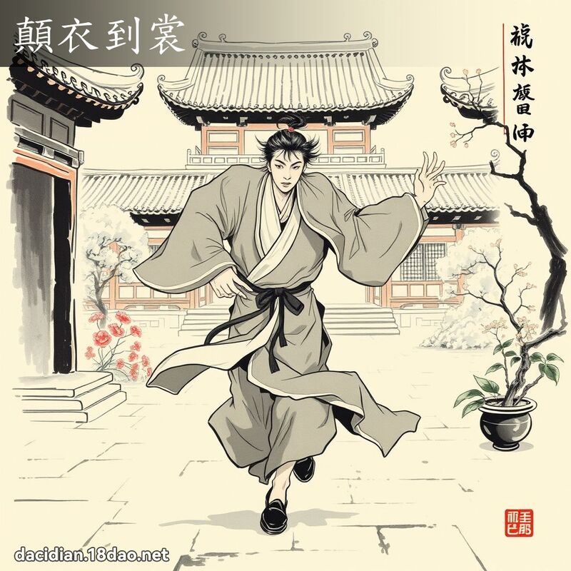 颠衣到裳 配图
