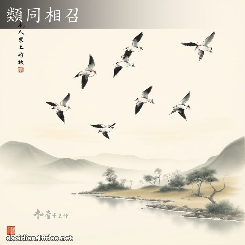类同相召 配图