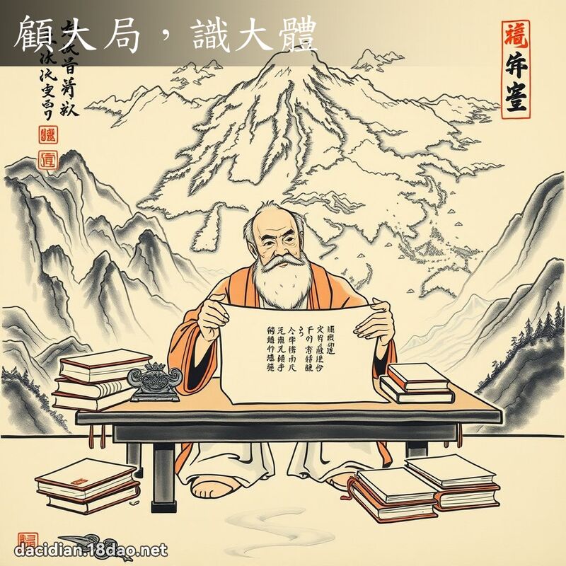 顾大局,识大体 配图