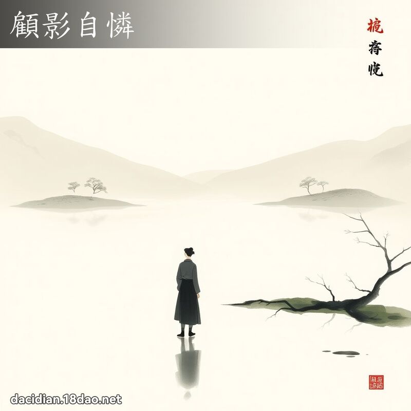 顾影自怜 配图