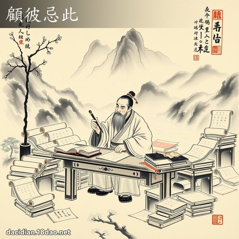 顾彼忌此 配图