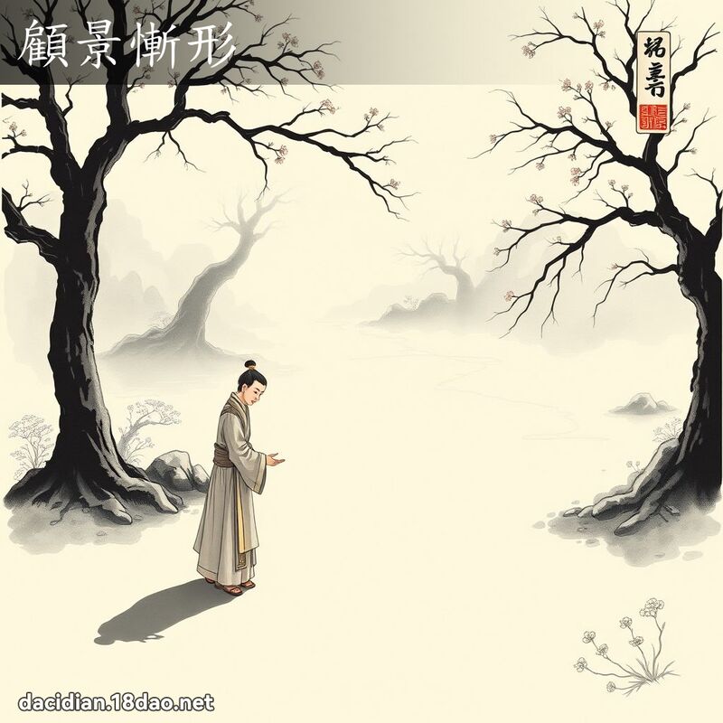 顾景惭形 配图