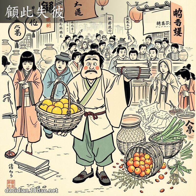 顾此失彼 配图