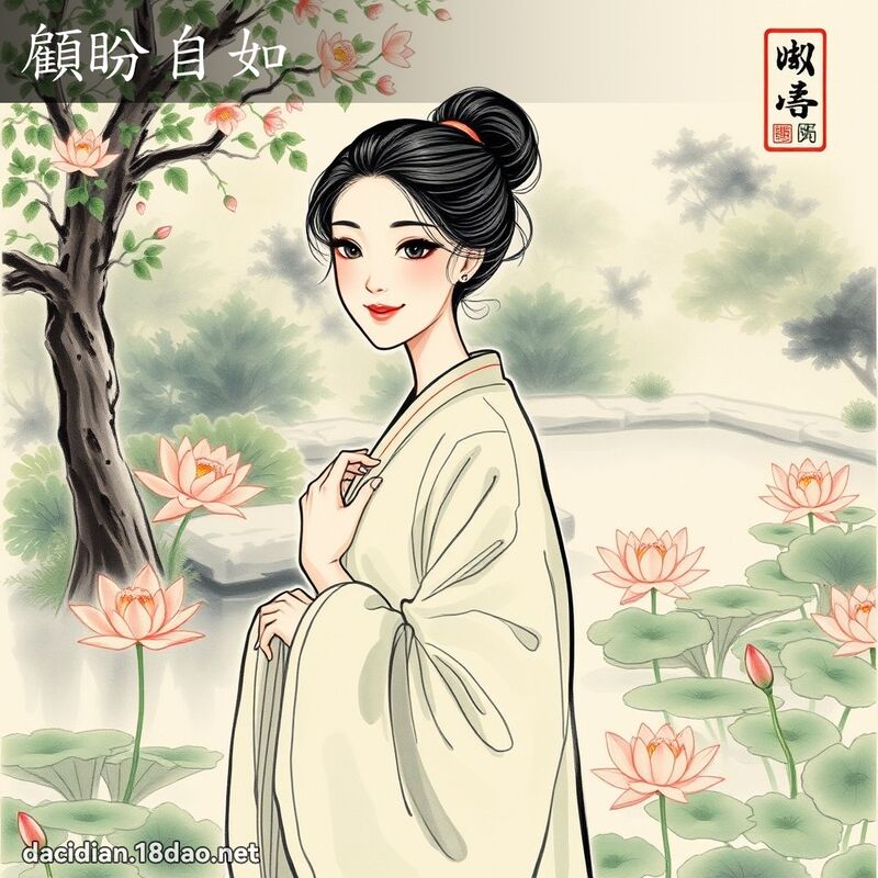 顾盼自如 配图