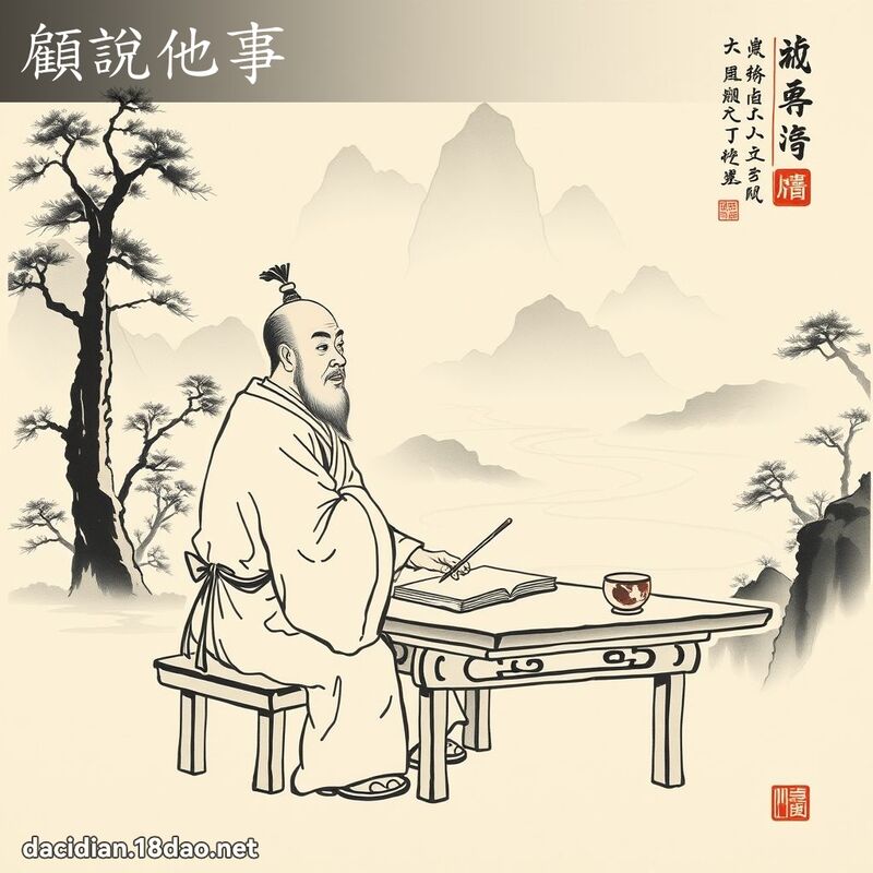 顾说他事 配图