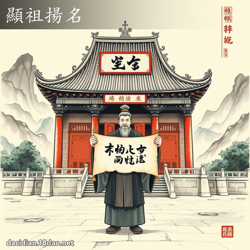 显祖扬名 配图