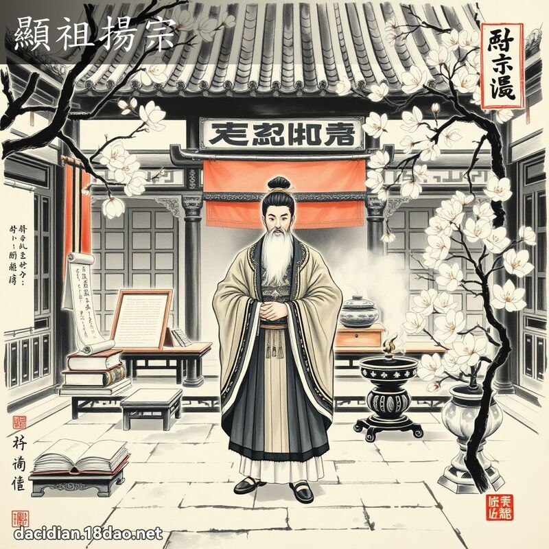 显祖扬宗 配图
