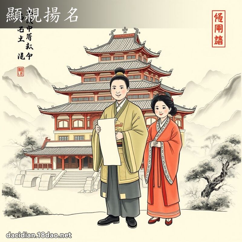 显亲扬名 配图