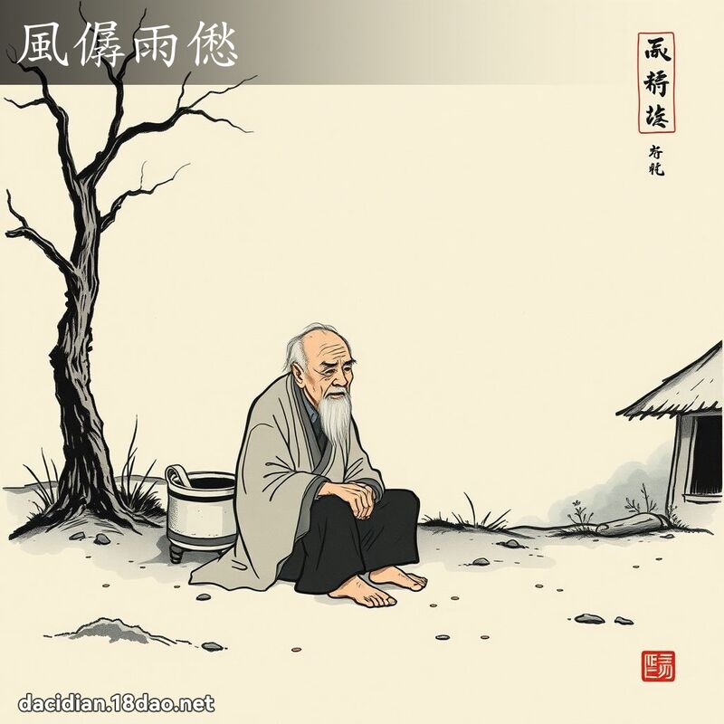 风僝雨僽 配图