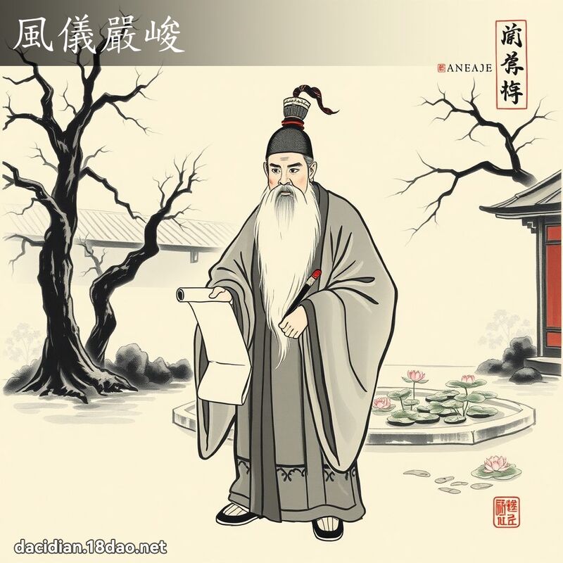 风仪严峻 配图