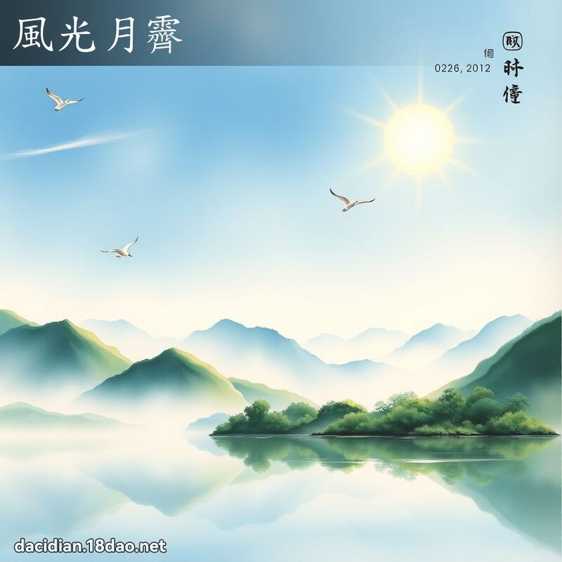 风光月霽 配图