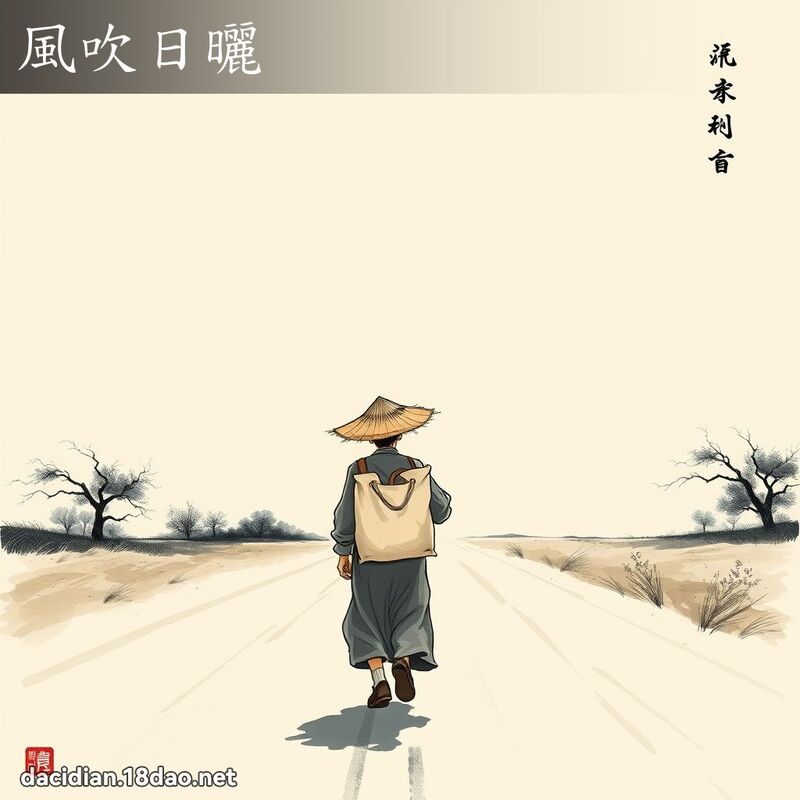风吹日晒 配图