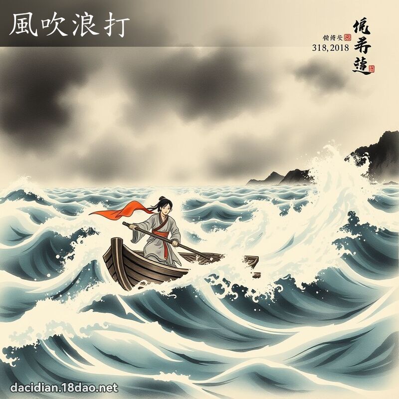 风吹浪打 配图