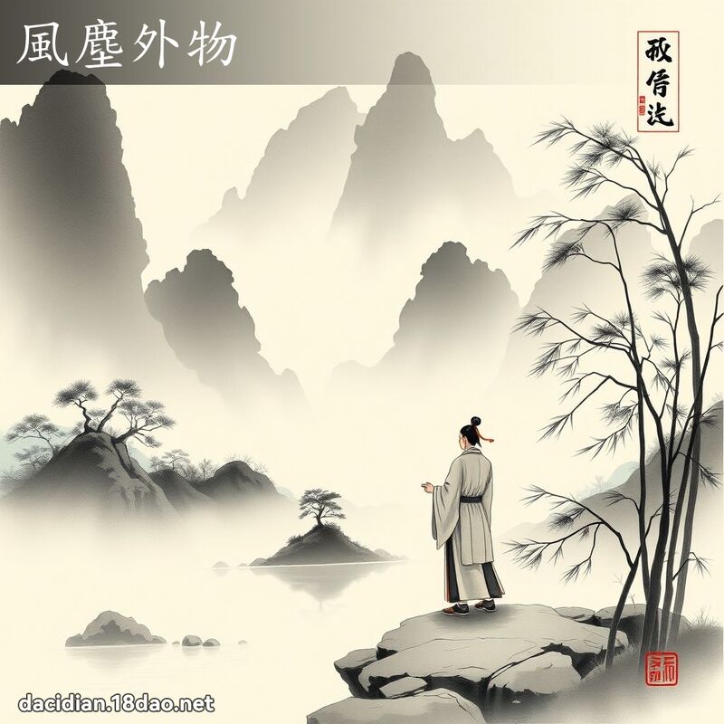 风尘外物 配图