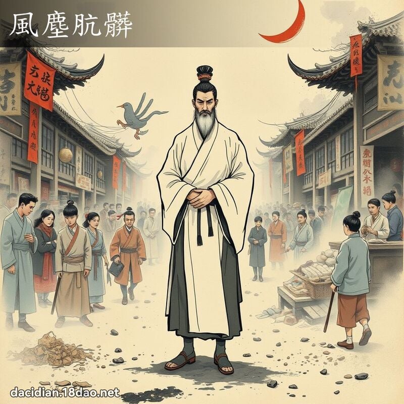风尘肮脏 配图