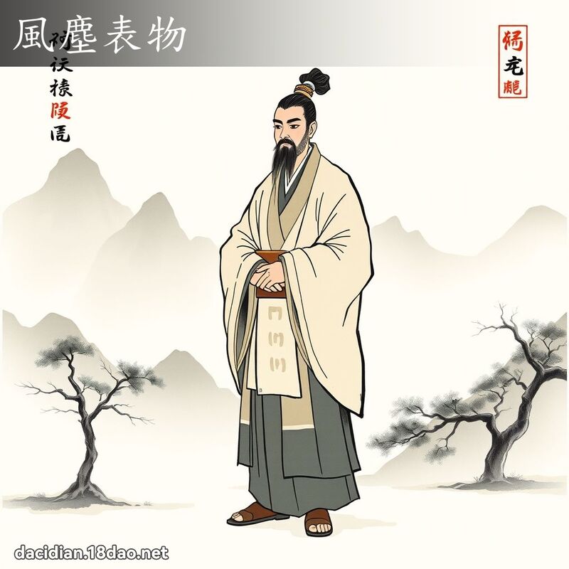 风尘表物 配图