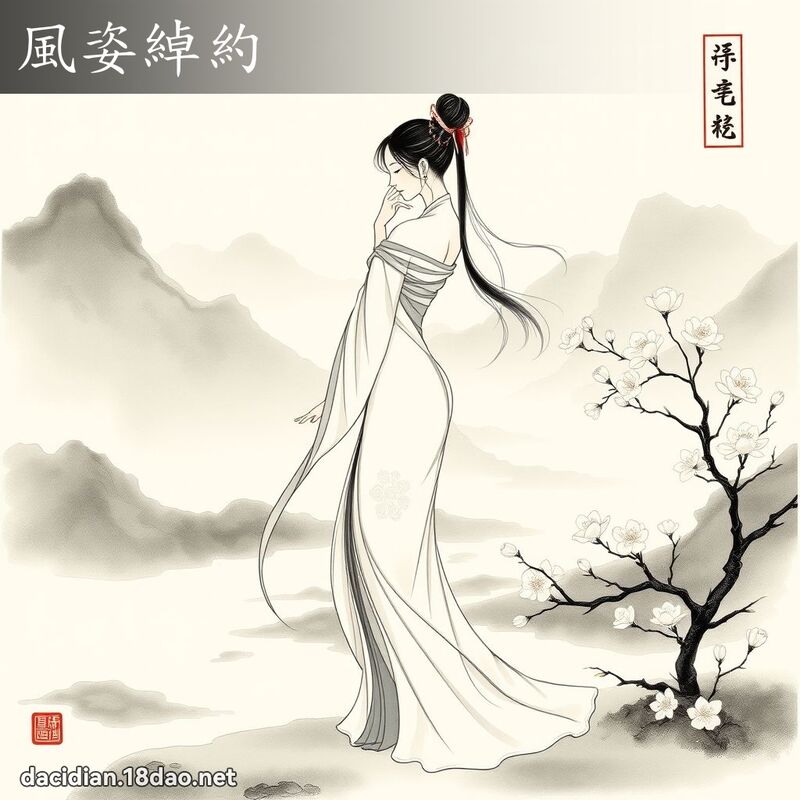 风姿绰约 配图