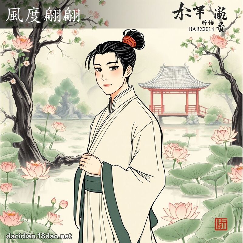 风度翩翩 配图