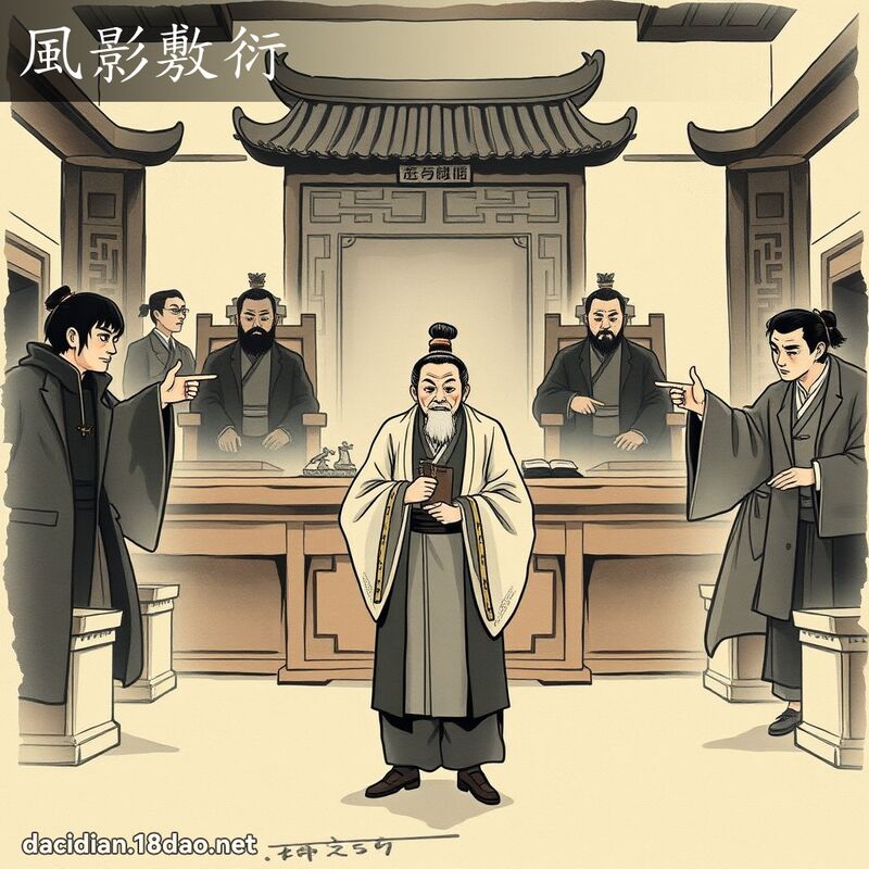 风影敷衍 配图