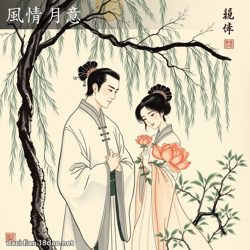 风情月意 配图