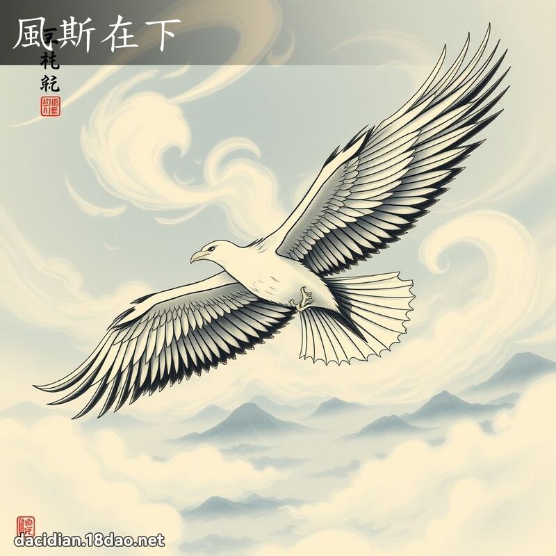 风斯在下 配图