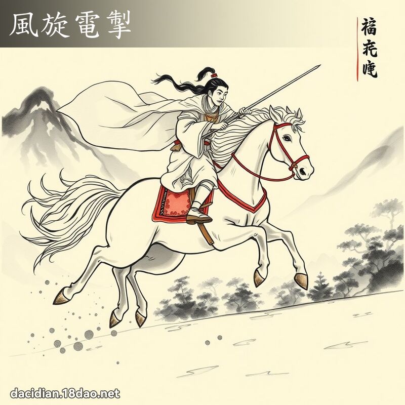 风旋电掣 配图