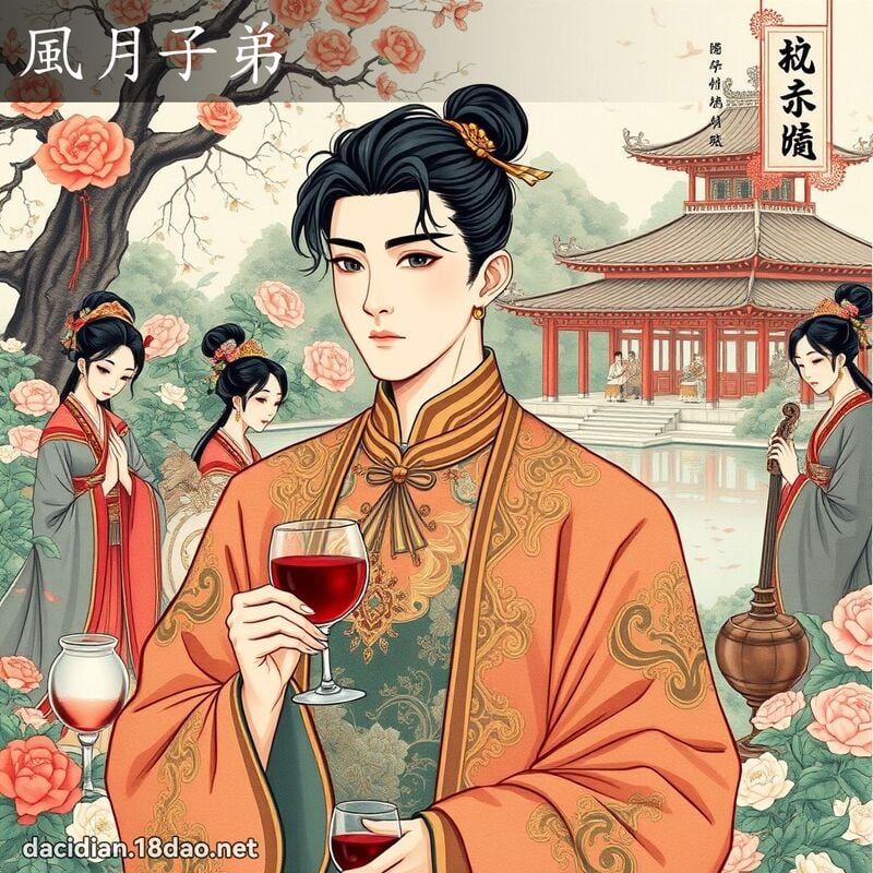 风月子弟 配图