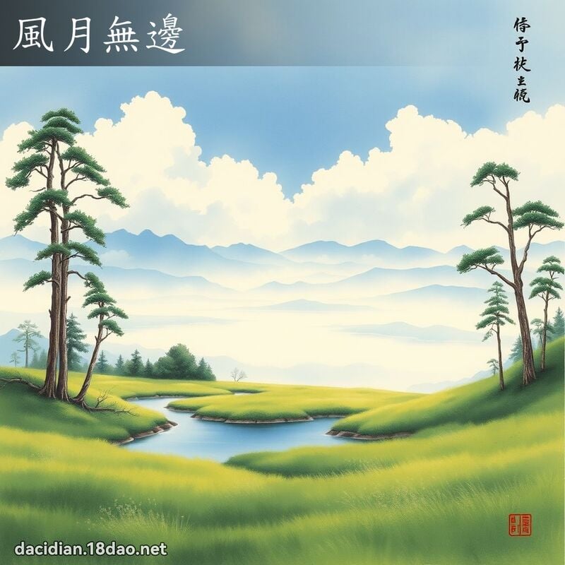 风月无边 配图