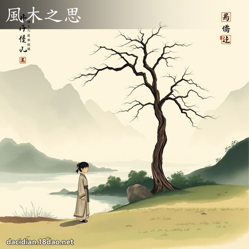 風木之思 配图