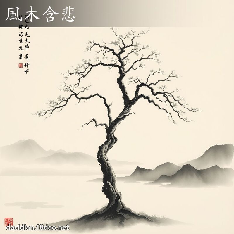 風木含悲 配图