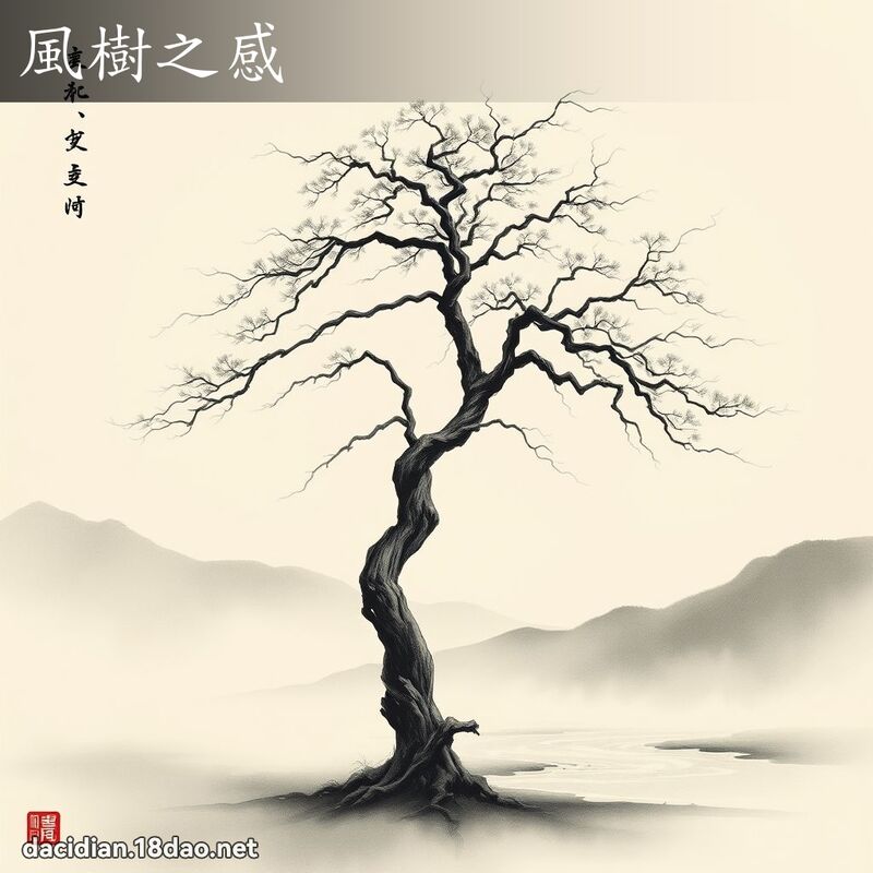 風樹之感 配图