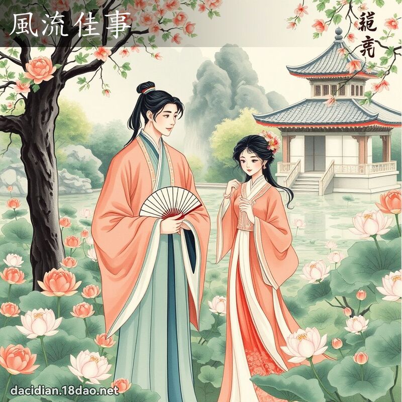 風流佳事 配图